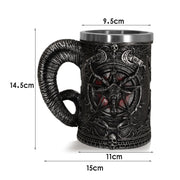 Pirate beer mug large mug resin ornament - Memoriex 