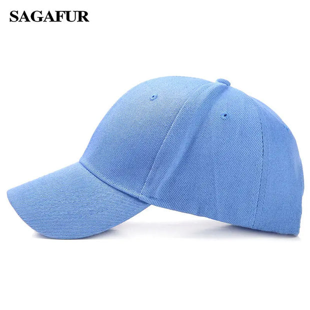 Plain Baseball Cap women men snapback caps Classic Polo Style hat Casual Sport Outdoor Adjustable cap - Memoriex 