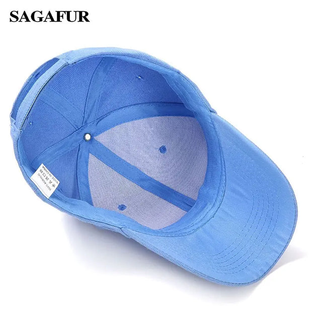 Plain Baseball Cap women men snapback caps Classic Polo Style hat Casual Sport Outdoor Adjustable cap - Memoriex 