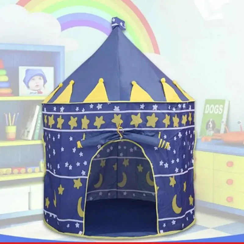 Playing Tent Foldable Play House Creative Design Game Playing House Promote Parent-child Interaction for Child Kids Indoor - Memoriex 