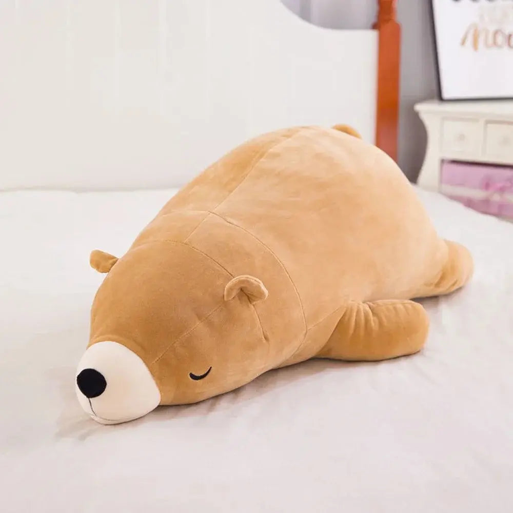 Polar Bear Stuffed Pillow Plush-3