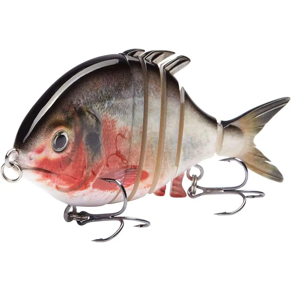 SwimPomfret Hard Swimbait with Built-in Steel Balls 3.9in/1.3oz-7