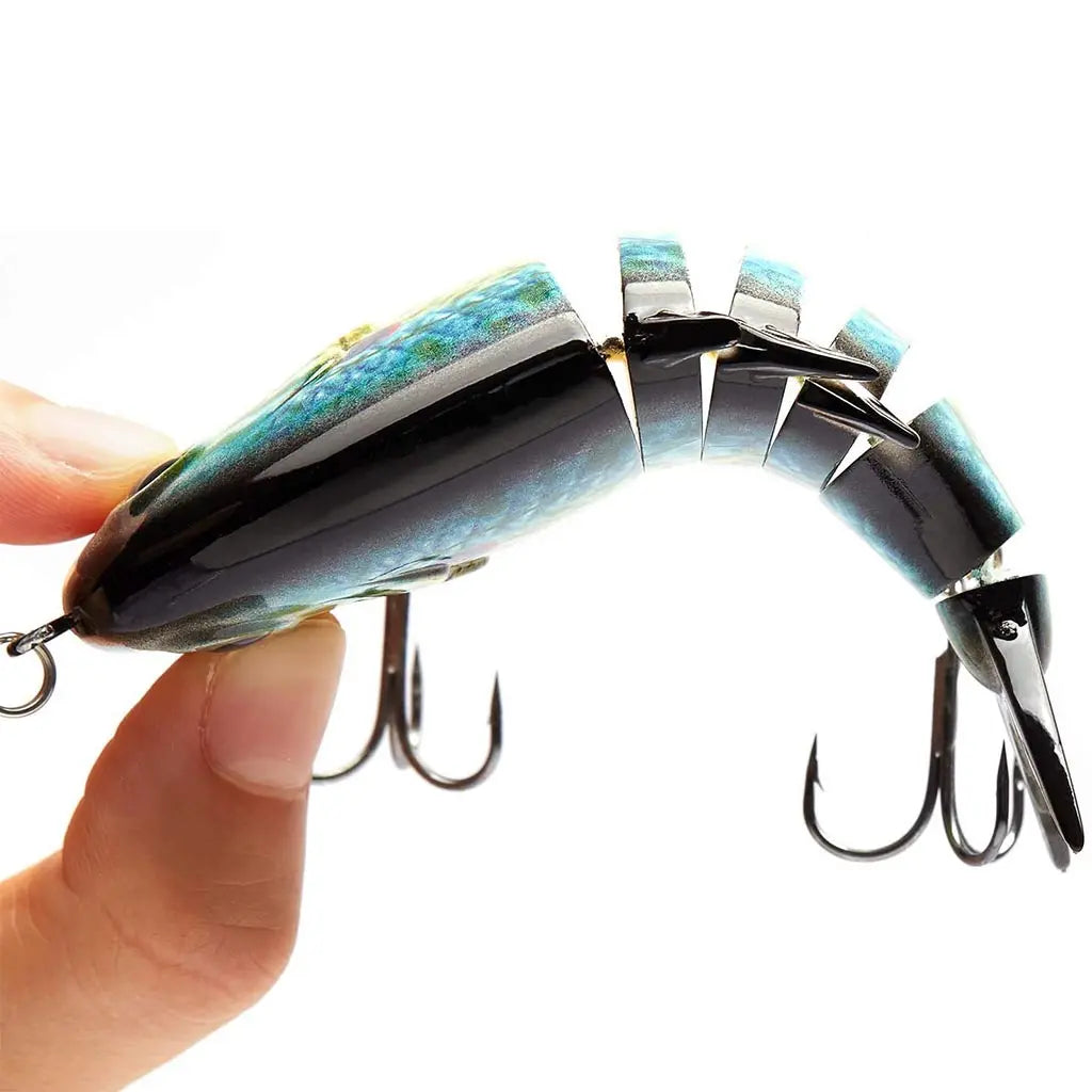 SwimPomfret Hard Swimbait with Built-in Steel Balls 3.9in/1.3oz-3