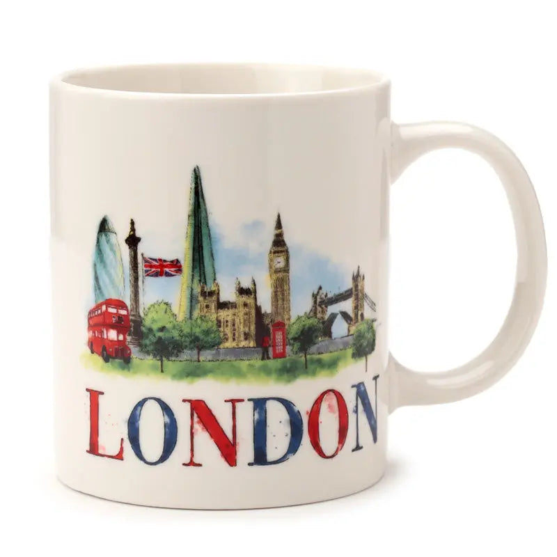 Porcelain Mug - London Scene MUG421-0