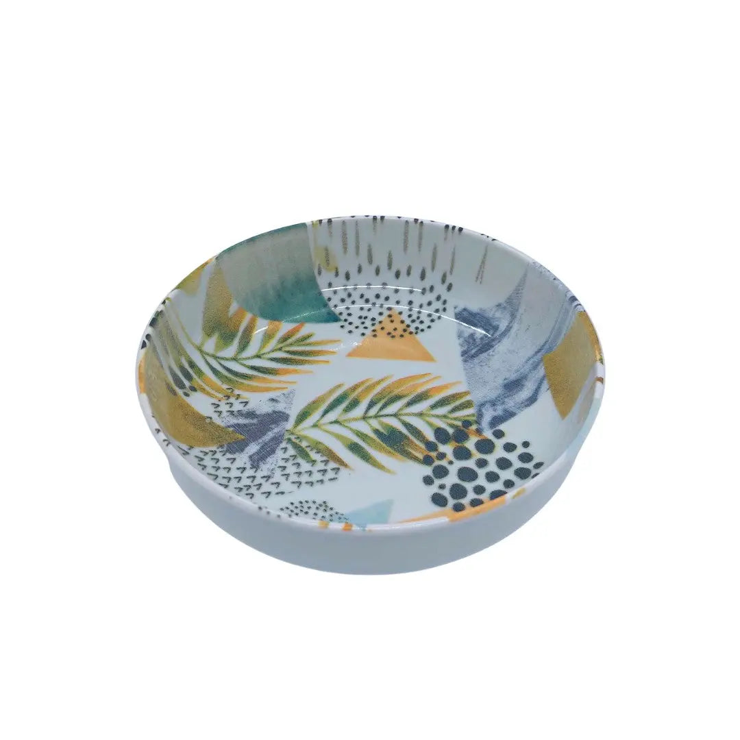 Porcelain Pasta Bowl Nature Forest 15cm - Memoriex 