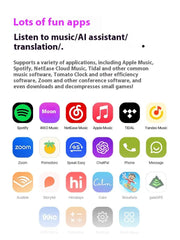 Portable Bluetooth Headset with AI Features - Intelligent AI Bluetooth-compatible Earphone - Memoriex