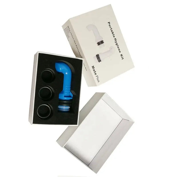 Portable Travel Bidet Cleaner Hygiene Wash Nozzle Manual Press Cleaning Tools - Memoriex