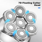 Portable travel Shaver USB Shaver Electric Waterproof shaver A gift for dad's husband - Memoriex