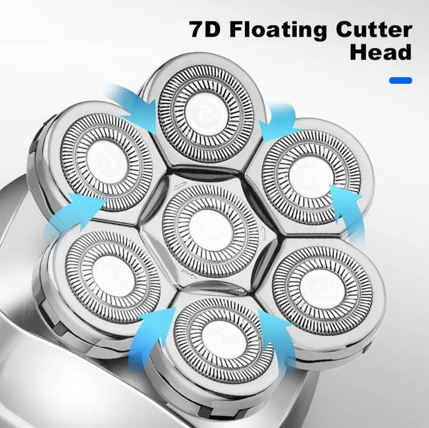 Portable travel Shaver USB Shaver Electric Waterproof shaver A gift for dad's husband - Memoriex