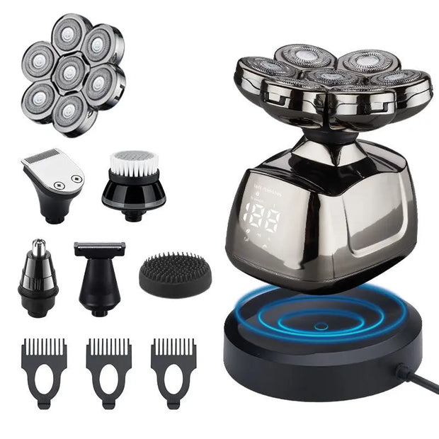 Portable travel Shaver USB Shaver Electric Waterproof shaver A gift for dad's husband - Memoriex