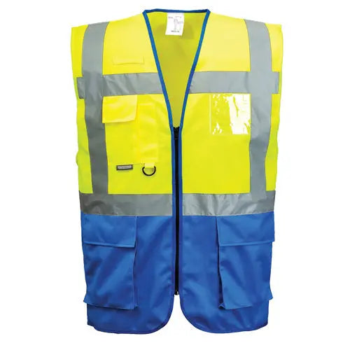 Portwest C476 Warsaw Executive Hi Vis Zip Vest - Memoriex 