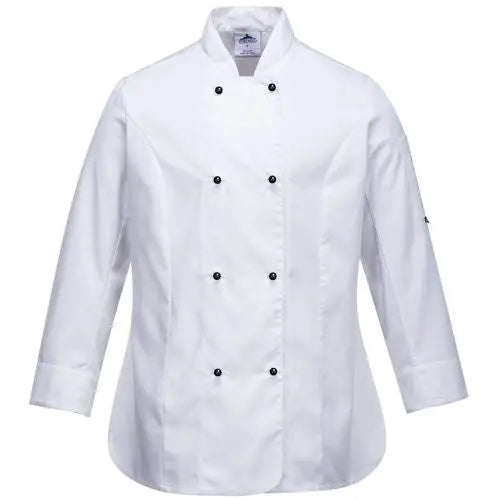 Portwest C837 Rachel Long Sleeved Chefs Jacket - Memoriex 