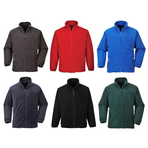 Portwest F400 Argyle Heavy Fleece Jacket - Memoriex 