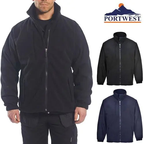 Portwest Mens BuildTex Laminated Fleece Jacket - Memoriex 