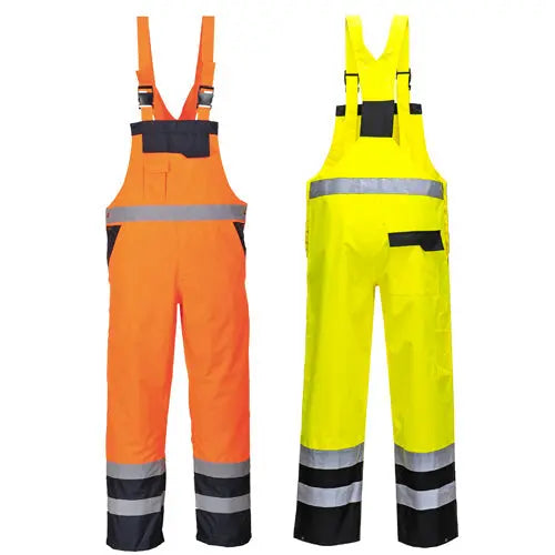 Portwest S488 Contrast Bib & Brace-0