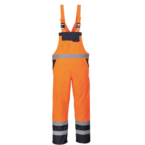 Portwest S488 Contrast Bib & Brace-1