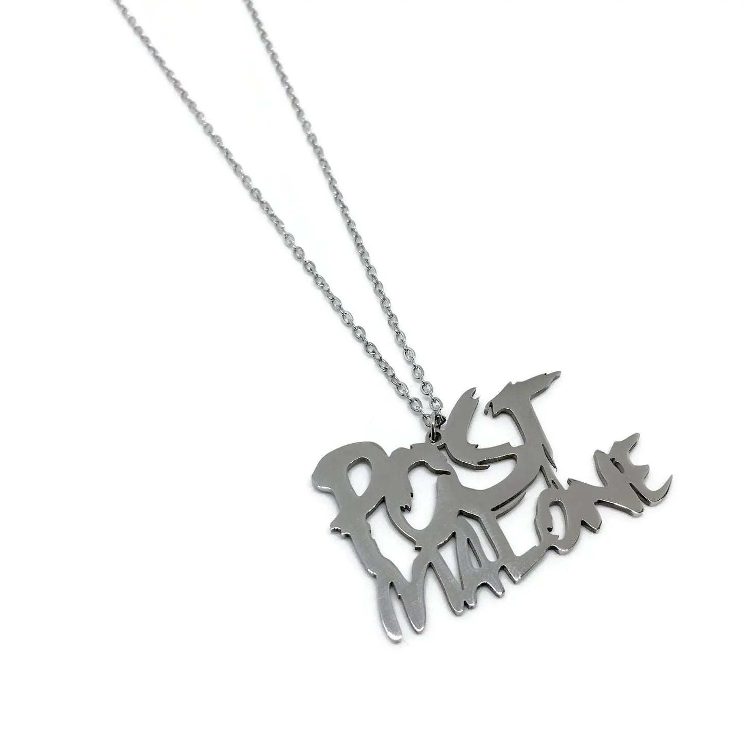 Post Malone Steel Necklace-2