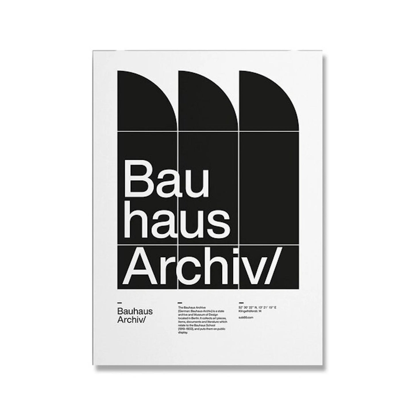 Poster Bauhaus Bunte Farben als Deko Print ohne Rahmen-4