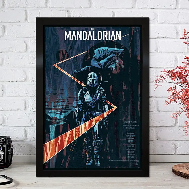 Poster Film Serie Mandalorian I Deko Print ohne Rahmen-5