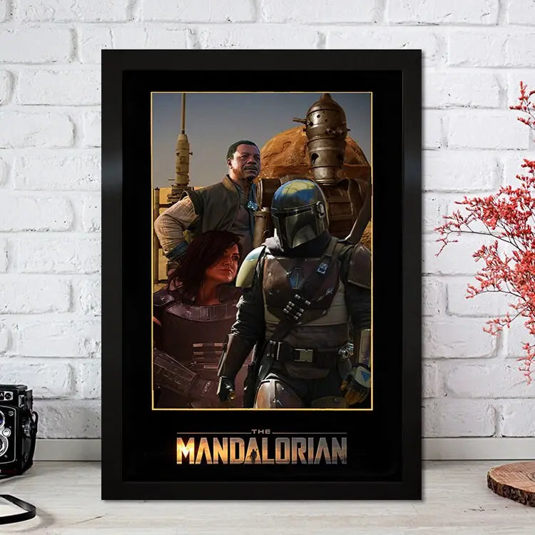 Poster Film Serie Mandalorian I Deko Print ohne Rahmen-6