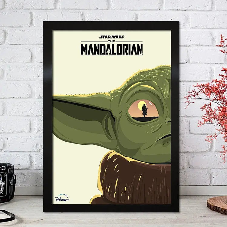 Poster Film Serie Mandalorian I Deko Print ohne Rahmen-3