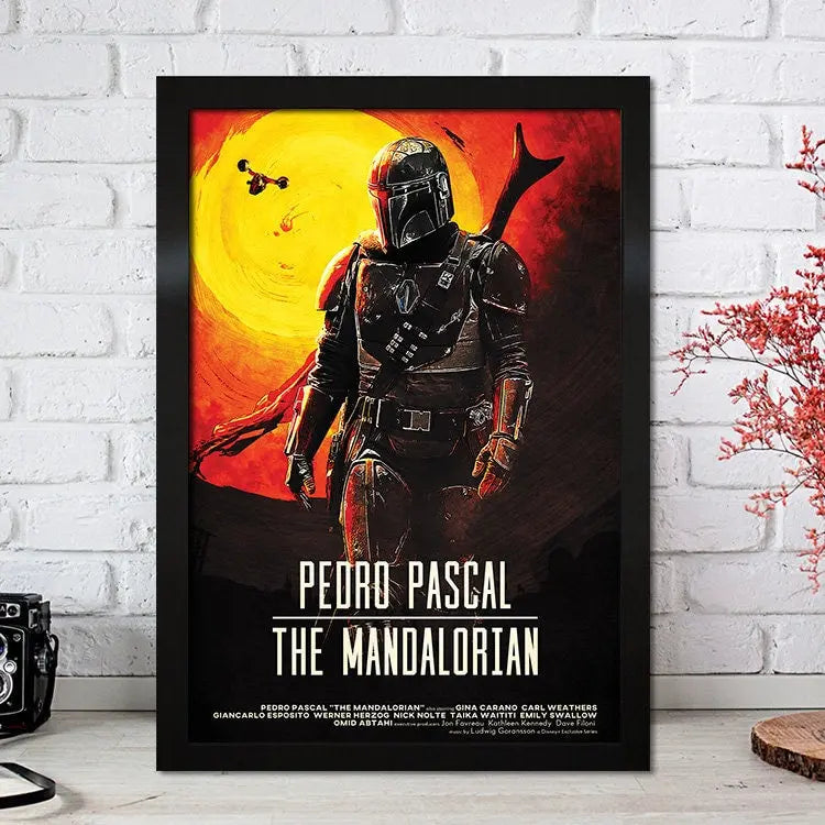 Poster Film Serie Mandalorian I Deko Print ohne Rahmen-4