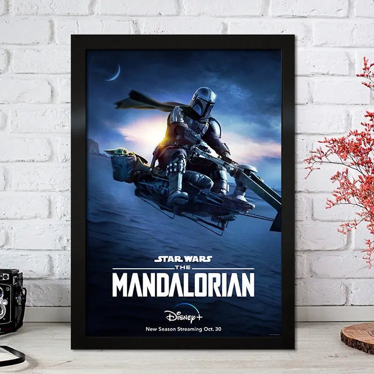 Poster Film Serie Mandalorian I Deko Print ohne Rahmen-6