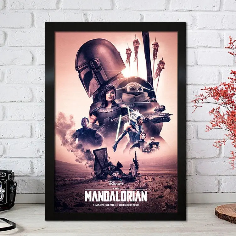 Poster Film Serie Mandalorian I Deko Print ohne Rahmen-9