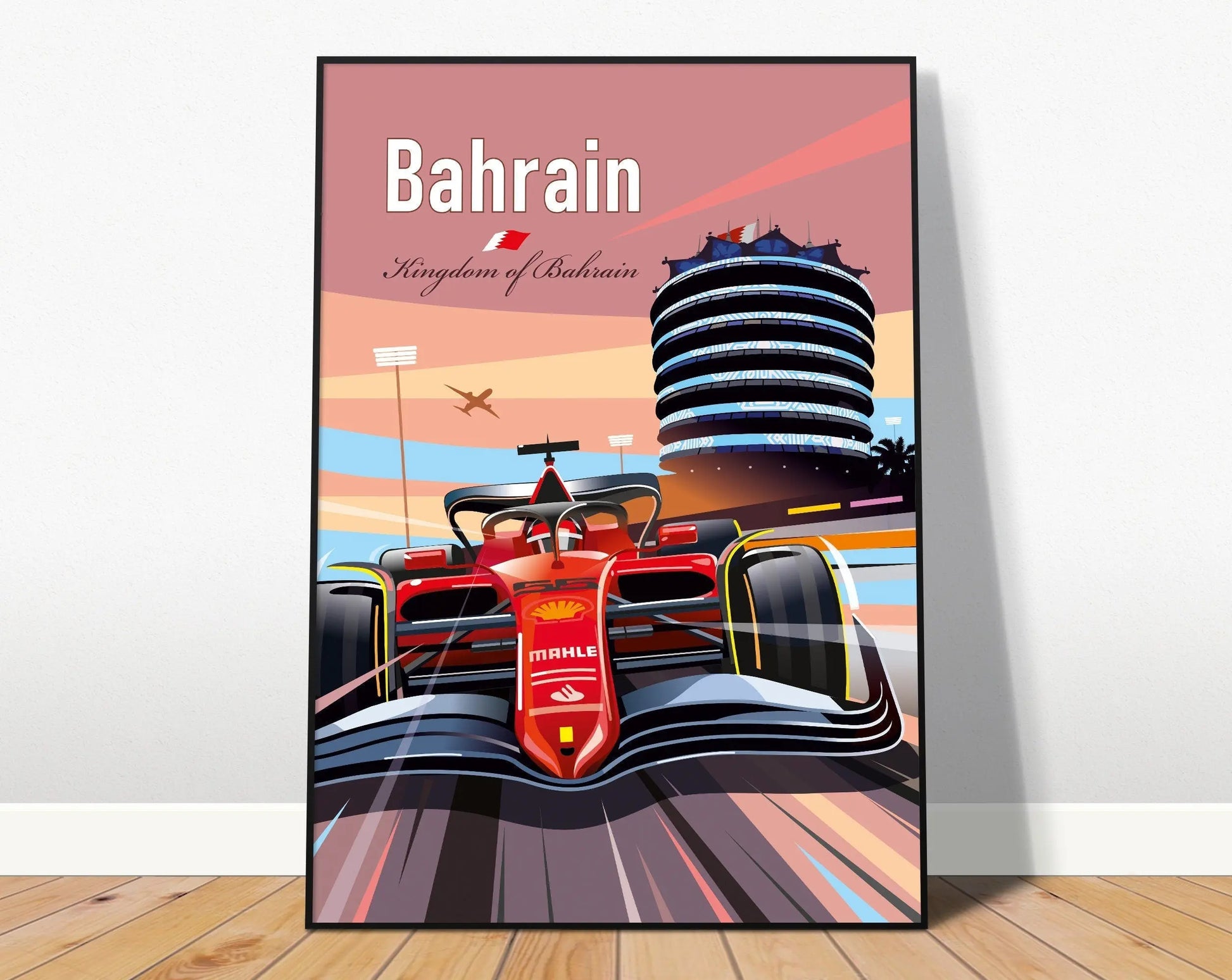 Poster Formel 1 Länder Städte Rennstrecke Rennfahrer Rennwagen I Deko Print ohne Rahmen-4