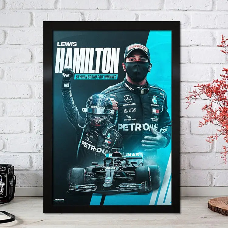 Poster Formel 1 Rennfahrer Legenden Rennwagen I Deko Print ohne Rahmen-3