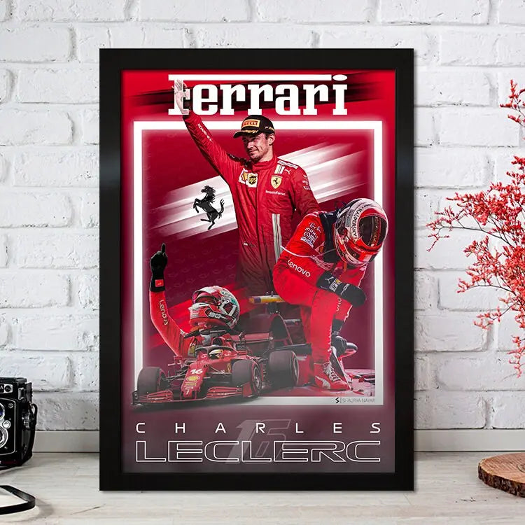 Poster Formel 1 Rennfahrer Legenden Rennwagen I Deko Print ohne Rahmen-7