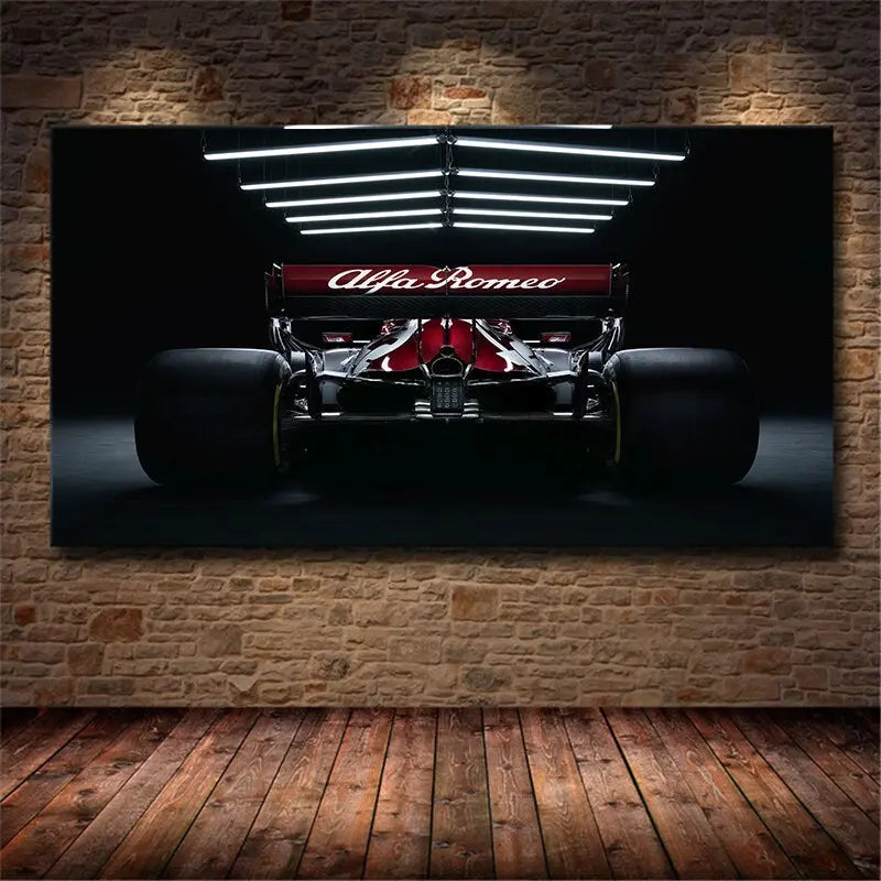 Poster Formel 1 Rennwagen Grand Prix Alfa Romeo Racing Sauber F1 I  Deko Print ohne Rahmen-9