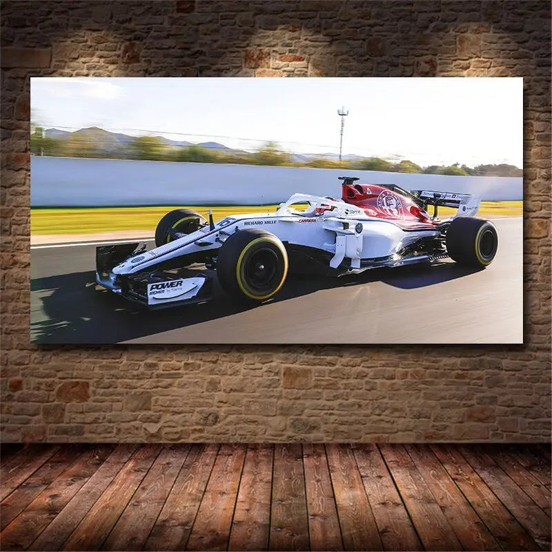 Poster Formel 1 Rennwagen Grand Prix I Scuderia Ferrari I Alfa Romeo I Renault I   I  Deko Print ohne Rahmen-1