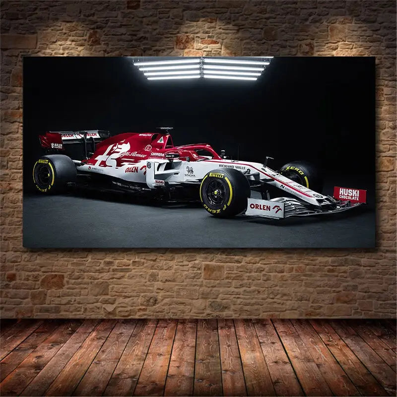 Poster Formel 1 Rennwagen Grand Prix I Scuderia Ferrari I Alfa Romeo I Renault I   I  Deko Print ohne Rahmen-4