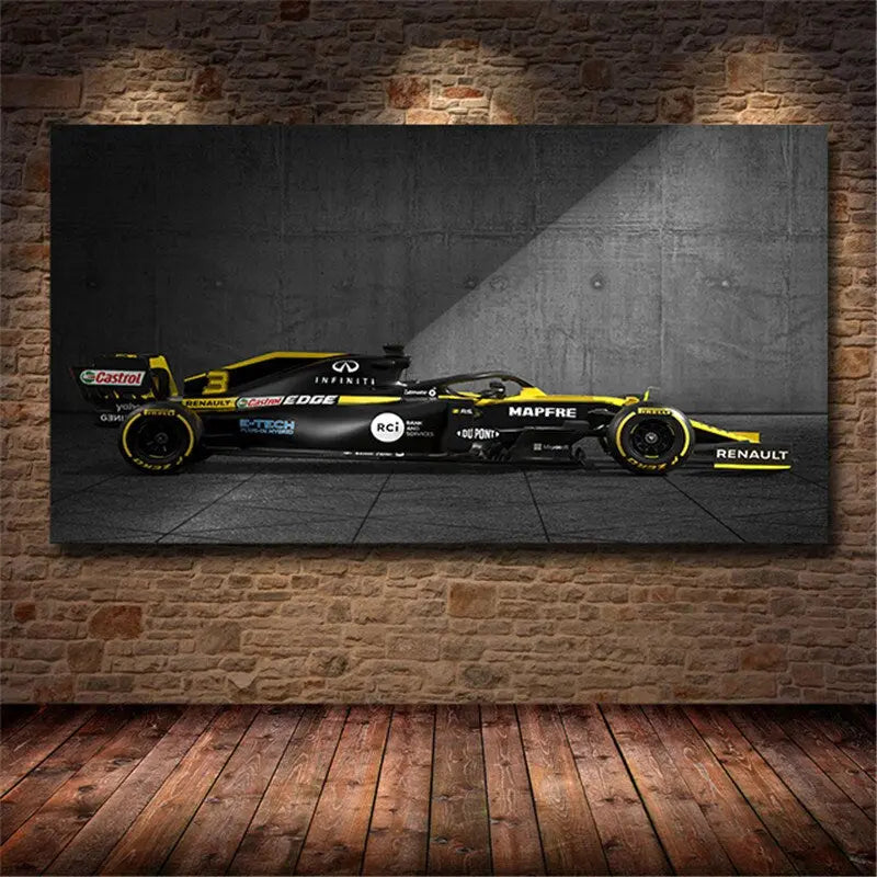 Poster Formel 1 Rennwagen Grand Prix I Scuderia Ferrari I Alfa Romeo I Renault I   I  Deko Print ohne Rahmen-5