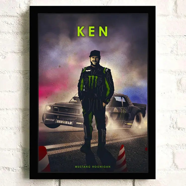 Poster Formel 1 Rennwagen Grand Prix Rennfahrer Legenden I  Deko Print ohne Rahmen-5