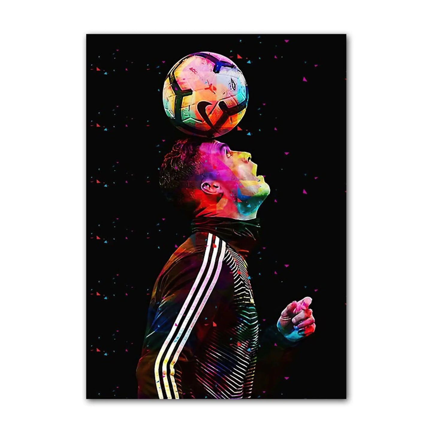 Poster Fußball Christiano Ronaldo bei Manchester United beste Momente als Deko Print ohne Rahmen-5