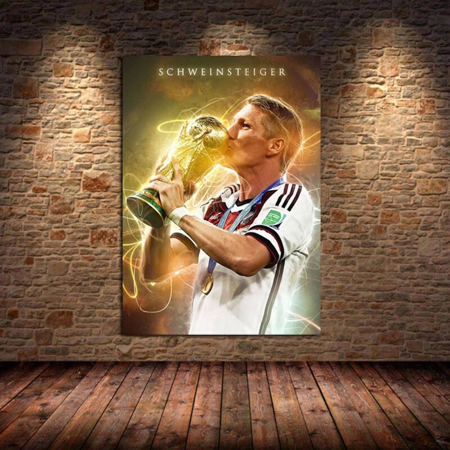 Poster Fußball Lionel Messi und andere Spieler als Deko Print ohne Rahmen-6