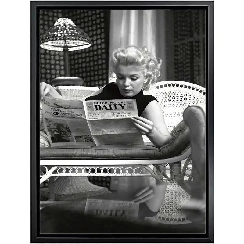 Poster Marylin Monroe I Wandbilder Wohnzimmer & Schlafzimmer I Deko Print Bilder I ohne Rahmen-5