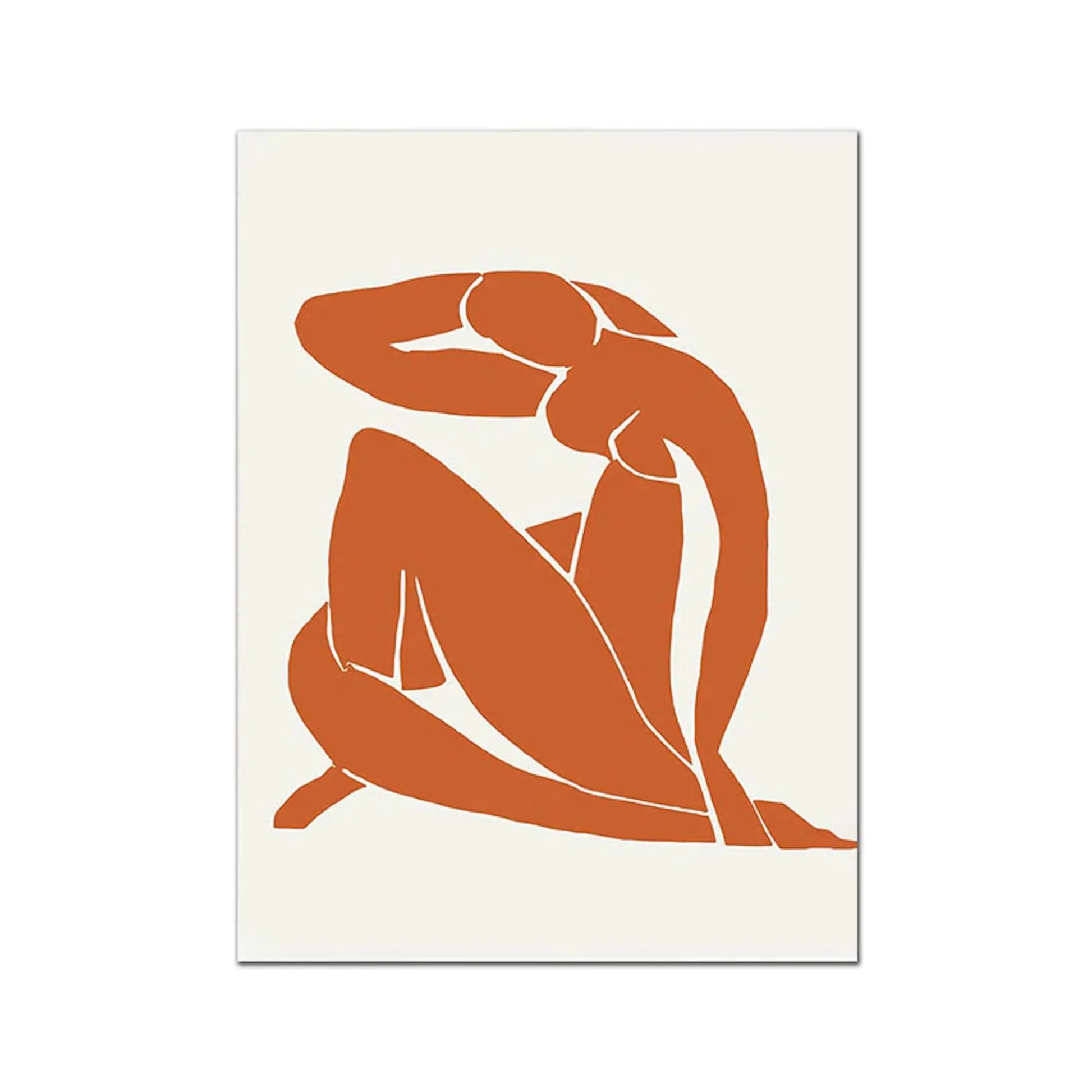 Poster Matisse Gesicht Abstrakt | Bilder Wohnzimmer | Wandbilder Schlafzimmer | Deko Print ohne Rahmen | Bilder Set Matisse Bunt-1