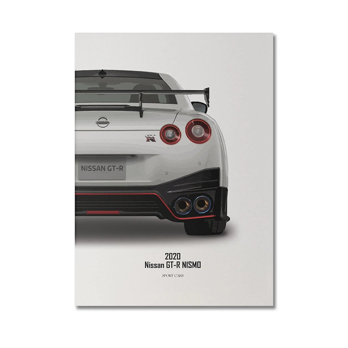 Poster Sportwagen BMW PORSCHE FERRARI Nissan Super Sport Auto I Geschenk für ihn I Wohnzimmmer & Büro I Wand Deko I Print ohne Rahmen-4