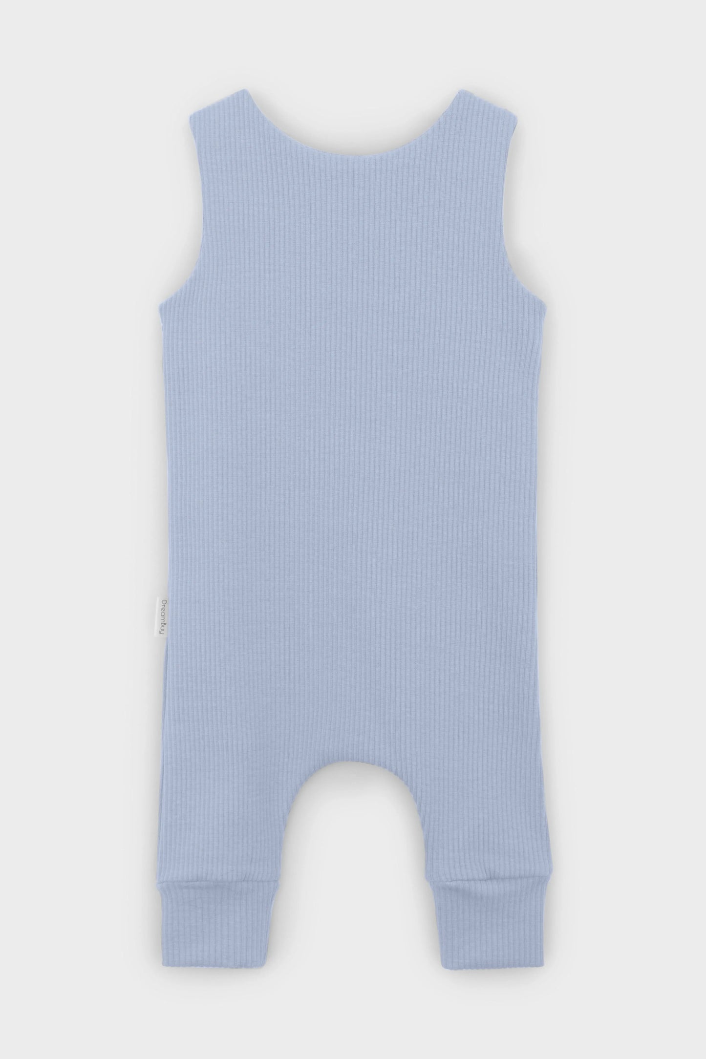 Powder Blue Dungarees-4