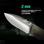 Premium Portable Folding Filed Knife with 12C27 Stainless Steel Blade and G10 Handle | Durable, Lightweight, and Versatile EDC Survival Tool-2