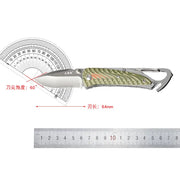 Premium Portable Folding Filed Knife with 12C27 Stainless Steel Blade and G10 Handle | Durable, Lightweight, and Versatile EDC Survival Tool-4