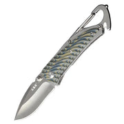 Premium Portable Folding Filed Knife with 12C27 Stainless Steel Blade and G10 Handle | Durable, Lightweight, and Versatile EDC Survival Tool-6