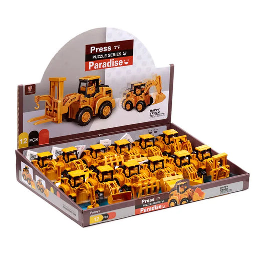 Press & Go Action Toy - Contstruction Truck TY936 - Memoriex 