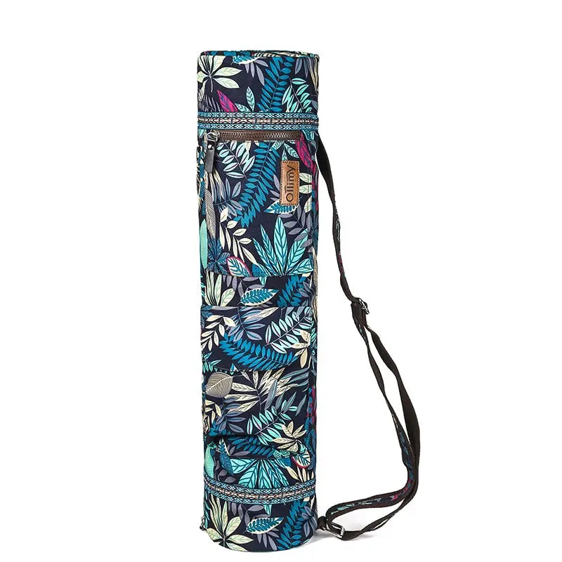 Printed Yoga Mat Bag Gym Mat Case For Momen Men-0