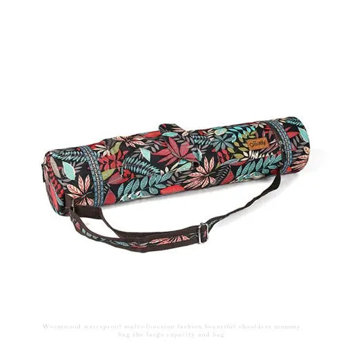 Printed Yoga Mat Bag Gym Mat Case For Momen Men-2