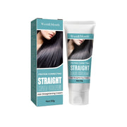 Protein Correcting Straight Hair Cream, Straighten-free Hair Treatment Repairs Damaged Smoothness Hair Cream - Memoriex 