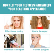 Protein Correcting Straight Hair Cream, Straighten-free Hair Treatment Repairs Damaged Smoothness Hair Cream - Memoriex 